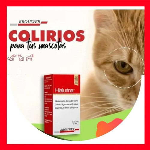 Colirio Lagrimas Artificiales Hialurina Para Perro Y Gato - Image 2