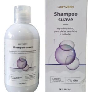 Shampoo Labyes Labyderm 220ml Hipoalergénico Para Perros Y Gatos Natural