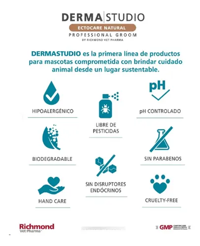 Shampoo Dermapet Pulgas Garrapatas 250 Ml Perros Y Gatos Coco - Image 2