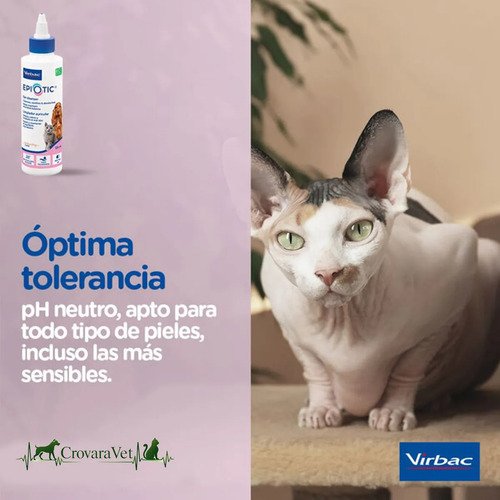 Epiotic Limpiador Auricular Oidos Otitis 100ml Perros Gatos Sin Aroma - Image 8
