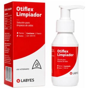 Limpiador De Orejas Perro Gato Otiflex 100ml Labyes