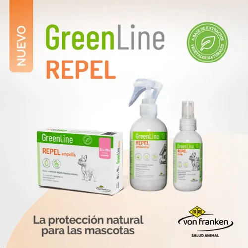 Greenline Pipeta Pulgas Garrapatas Mas 20kg Perros Blanco - Image 2