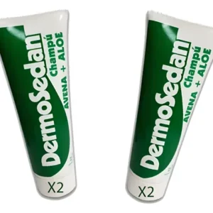 Shampoo X2 Para Perro Gato Dermosedan Con Avena Y Aloe 200g Aloe Vera