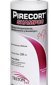 Shampoo Pirecort Triton Antipulgas Garrapatas Perros Y Gatos Neutro