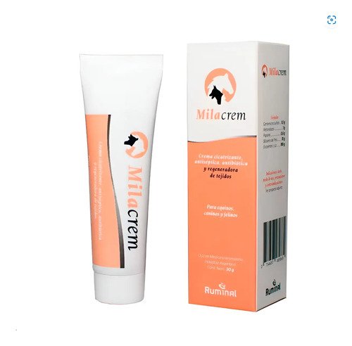 Milacrem Crema Cicatrizante Heridas Para Perros Y Gatos 30gr