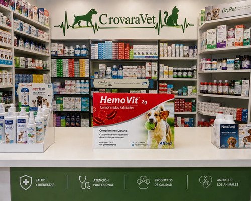 Hemovit Perro 2gr X30 Comprimidos Anemia Hierro Hematínico - Image 5
