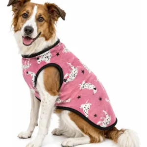 Ropa Friza Polar Reforzado Perros Gatos Talles 1 Al 12 Rosa C/perrito Talle 8