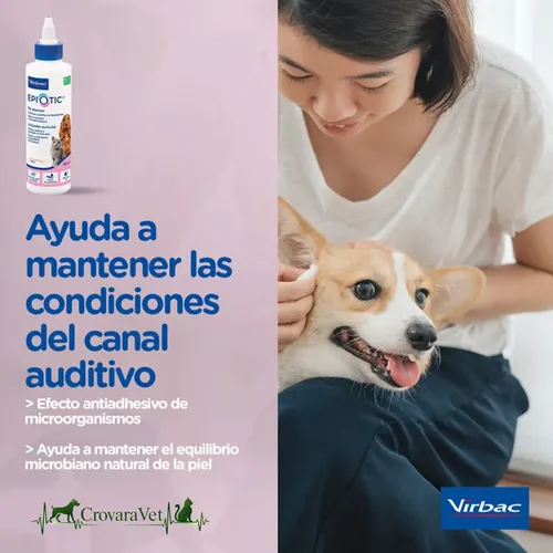 Epiotic Limpiador Auricular Oidos Otitis 100ml Perros Gatos Sin Aroma - Image 10