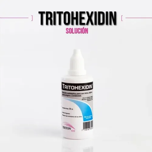 Tritohexidin Ótico 50ml Gotas Para Otitis En Perros Y Gatos Blanco - Image 3
