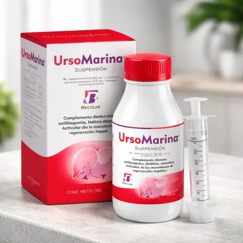 Ursomarina Bechlab Suspensión Hepatoprotectora Para Perros Y Gatos 100 Ml - Image 4
