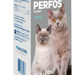 Pipeta Multidosis Perfos Gatos Pulguicida Kualcos - Blanco