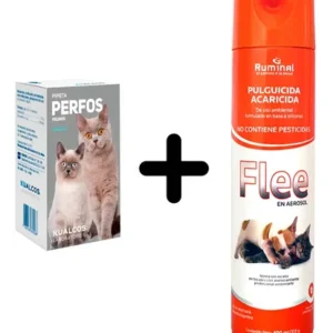 Perfos Multidosis Gato + Flee Pulguicida Ambiental Spray Agua