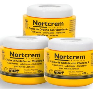 Crema De Ordeñe Vitamina A  Nort  X 3 Uni De 450g (1,35 Kg) Aloe Vera