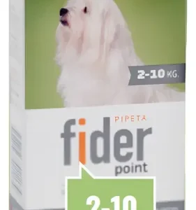 Pipeta Fider Point 2 A 10kg Perro Pulgas Garrapatas Mosquito Verde Claro