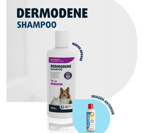Shampoo Perros Gatos Dermodene Hipoalergenico Antiseborreico Coco - Image 3