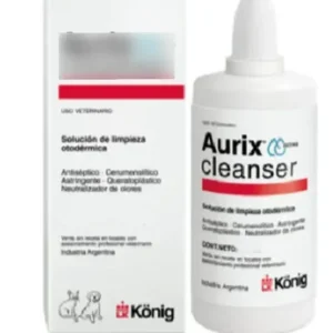 Aurix Cleanser Limpia Oidos Perros Gatox 30ml - Konig