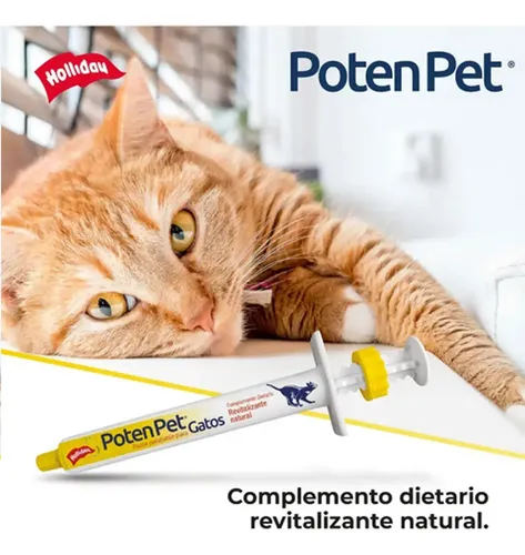 Poten Pet Pasta Gatos Suplemento Revitalizante Vitaminas 7gr - Image 2