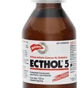 Ecthol 5 X 120ml Pulguicida Garrapaticida Ambiental Perros