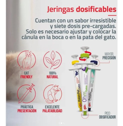 Poten Pet Pasta Gatos Suplemento Revitalizante Vitaminas 7gr - Image 3