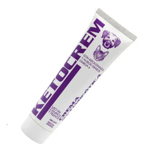 Crema Antimicotica Ketocrem Perros Gatos Omega 6 Humectante - Image 3