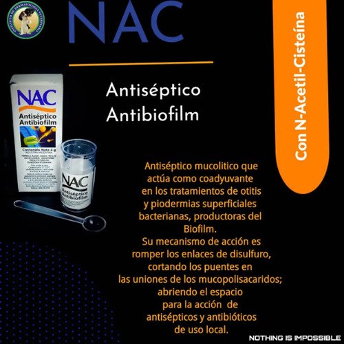 Nac Antiséptico Antibiofilm Idv Perros Y Gatos 4 Grs Agua - Image 3