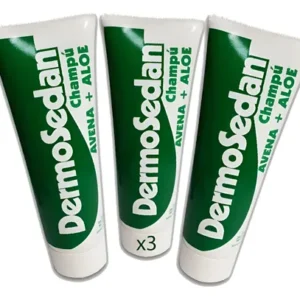 Shampoo X3 Para Perro Gato Dermosedan Con Avena Y Aloe 200g Aloe Vera