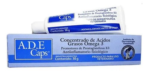 Ade Caps Complejo Vitaminico Manto Pelaje Perro Gato 30grs