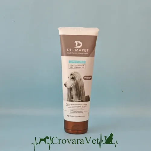 Dermapet Acondicionador Enjuague Hair Styling 250ml Perro Coco - Image 2