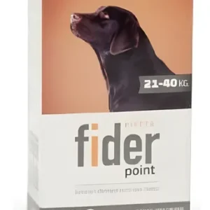 Pipeta Fider 21 A 40 Kg Perros Pulgas Garrapatas Mosquitos Rojo