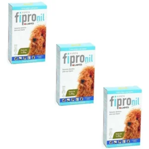 Pipeta Para Perros Pequeños Labyes Fipro 1 A 10 Kg Pack X3 Fipro Hasta 10kg X3 Unidades