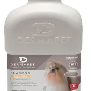 Shampoo Pelo Largo Dermapet 1 Lt Perros Gatos Hipoalergenico Purple Gem