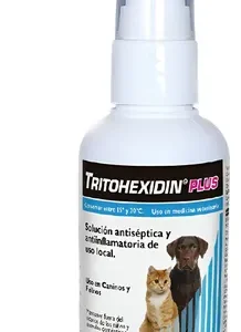 Tritohexidin Plus 50ml Antiséptico Para Perros Y Gatos