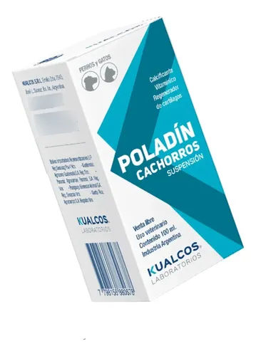 Poladin Cachorro Suspension X 100 Ml Pack X 2 Kualcos - Image 2