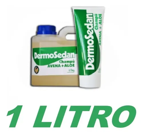 Dermosedan Shampoo Para Perros Aloe Y Avena X 1 Litro Bidon Aloe Vera - Image 3