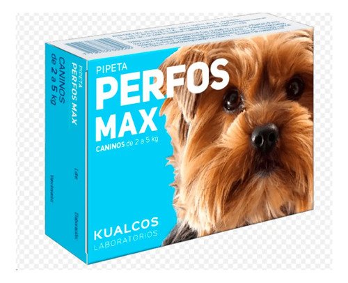Pipeta Perfos Perros 2 A 5 Kg Pulgas Garrapatas Mosquitos Celeste - Image 4