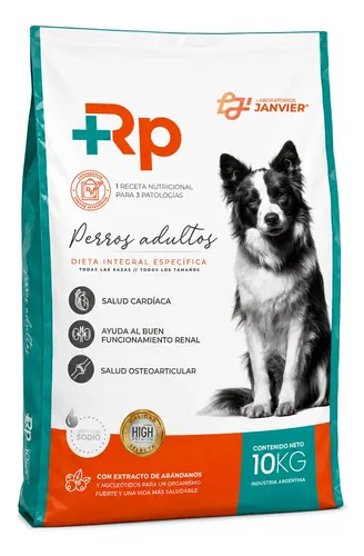 Alimento Rp Perro Adulto X2kg Salud Renal Cardiaco Articular