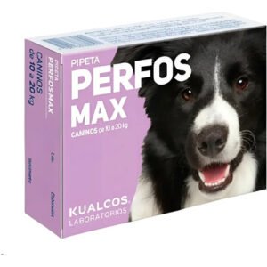 Pipeta Perfos Perros 10 A 20 Kg Pulgas Garrapatas Mosquitos Violeta