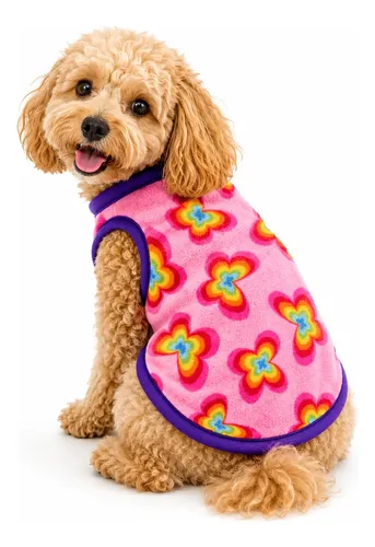 Ropa Friza Polar Reforzado Perros Gatos Talles 1 Al 12 Mariposas Talle 6