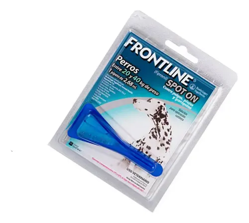 Frontline Spot On Perro 20-40 Kg Antipulgas Y Garrapatas Azul Claro - Image 3