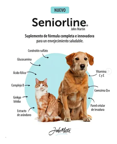 Seniorline Gatos Condroprotector Antioxidante Premium 60comp - Image 2