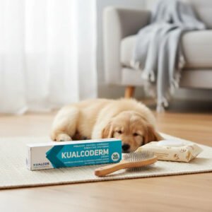 Kualcoderm Crema Perros Gatos Antimicotica Cicatrizante 20 G