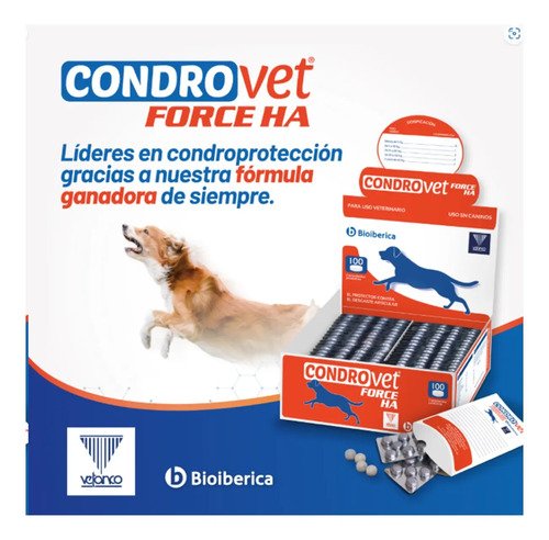 Condrovet Force Ha X 10 Comprimidos Perros Condroprotector - Image 4