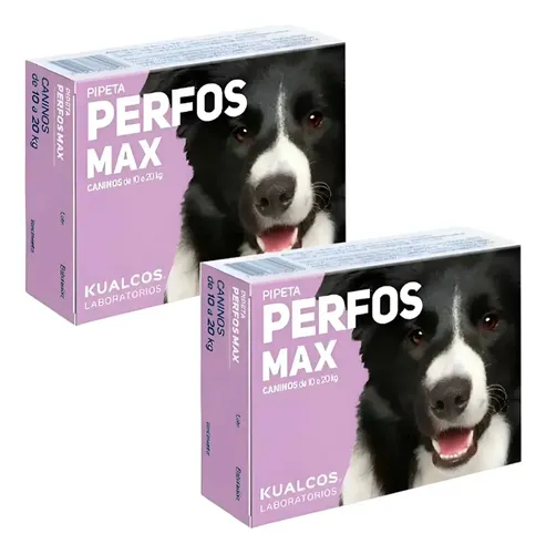 Pipeta Pulgas Y Garrapatas Perfos Perro De 10 A 20kg X2u. Violeta