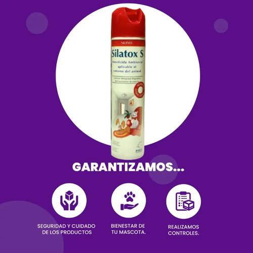 Silatox Ambiental Dirigido Pulguicida Anti Pulgas 440ml - Image 4