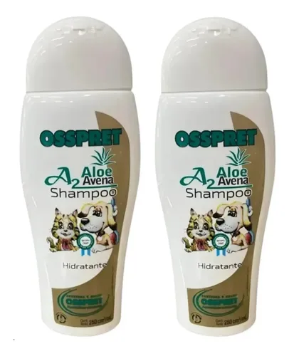 Shampoo Osspret Aloe Avena A2 X250ml Pack X 2 Coco - Image 5