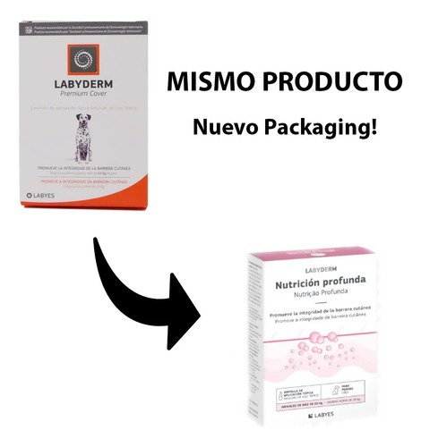 Labyderm Premium Cover Pipeta Para Piel Perros Regenerador - Image 2