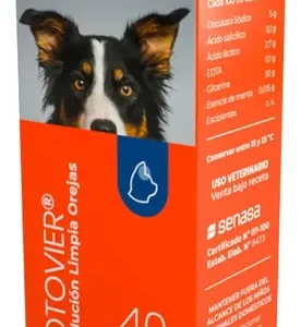 Limpia Orejas Oidos Perro Gato Otovier 40ml
