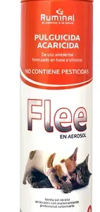 Flee Pulguicida Acaricida Aerosol Control Pulgas Ambiente