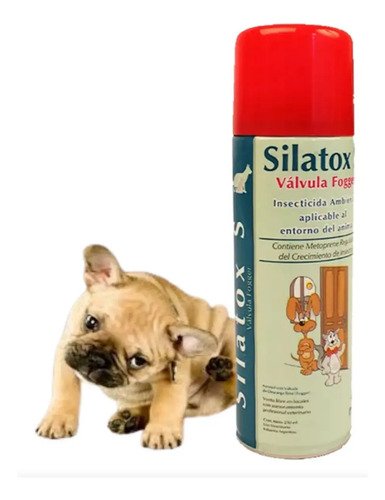 Silatox Fogger Aerosol 250ml Pulgas Pulguicida Ambiente - Image 5
