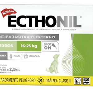 Ecthonil Pipeta Pulga Garrapata Control Ambient Perro 16-25k Agua